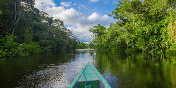 Travelling-by-boat-into-the-depth-of-Amazon-Jungles